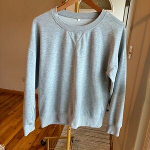Classic Crewneck Sweatshirt - Light Gray